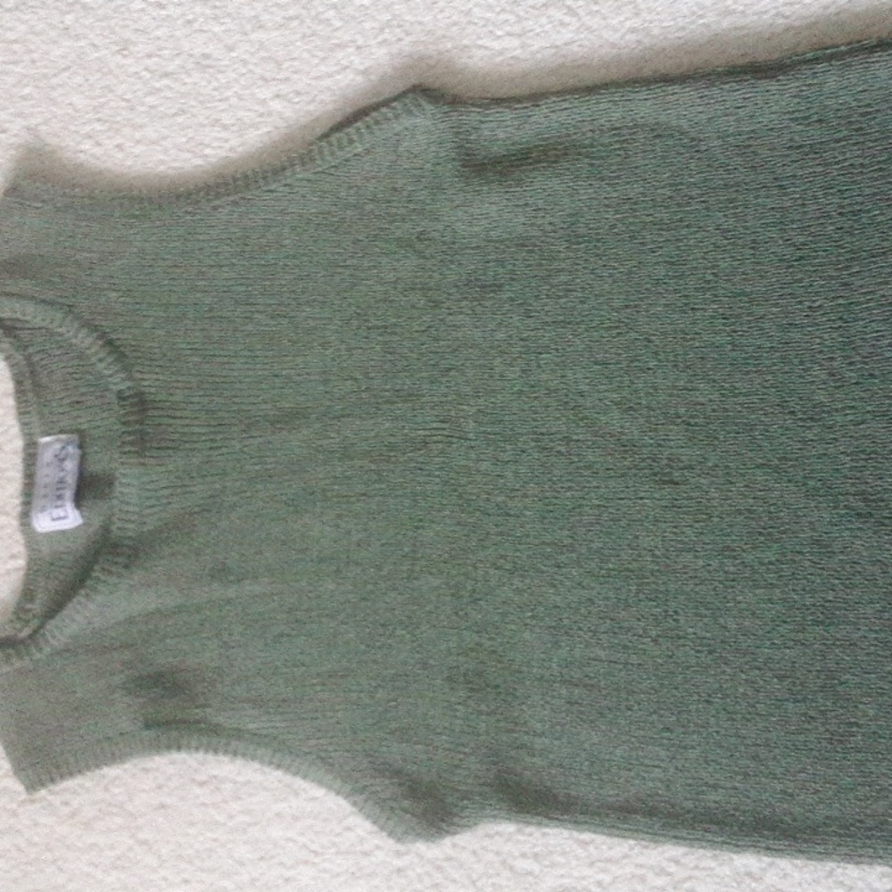 Basic Editions Olive Knit Top